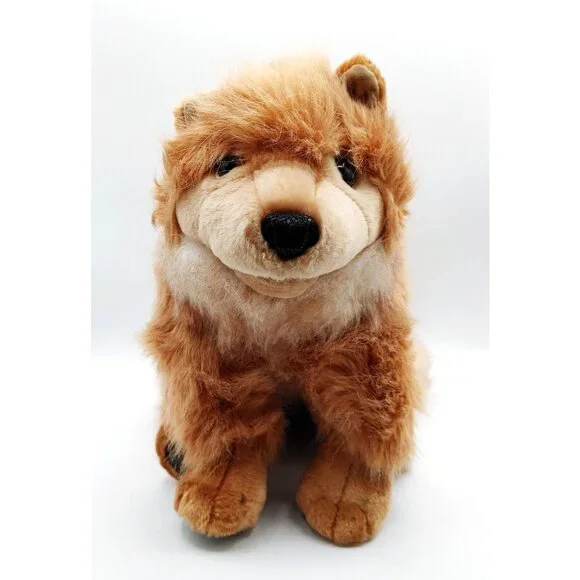 Folkmanis Pomeranian Dog 16” Plush Puppet Full Body Realistic Stuffed Toy - Picture 2 of 6